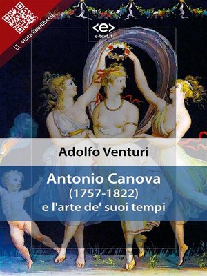 cover image of Antonio Canova (1757-1822) e l'arte de' suoi tempi